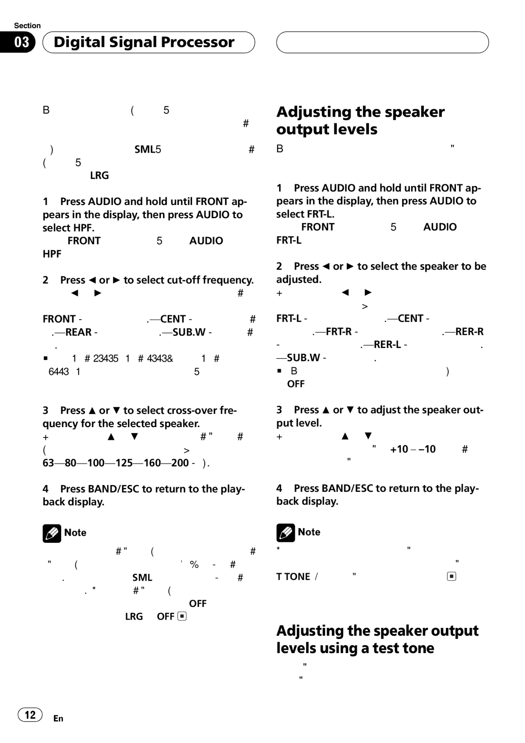 Pioneer DEQ-P7650 operation manual 