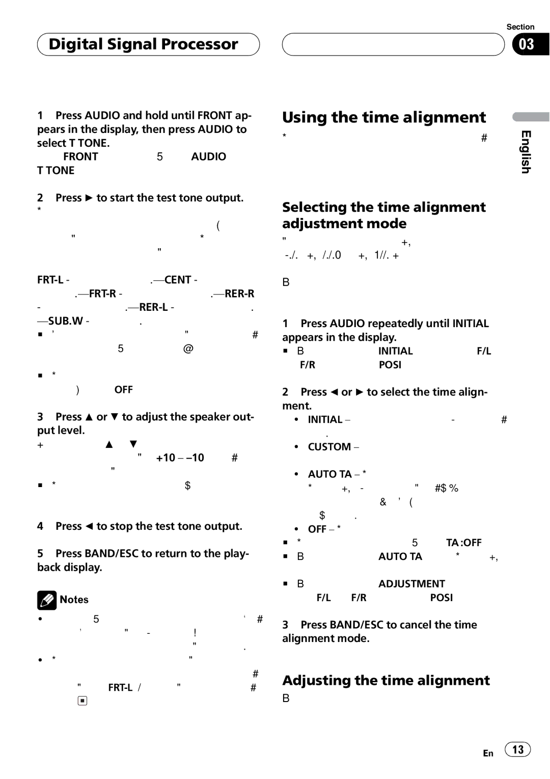 Pioneer DEQ-P7650 operation manual 