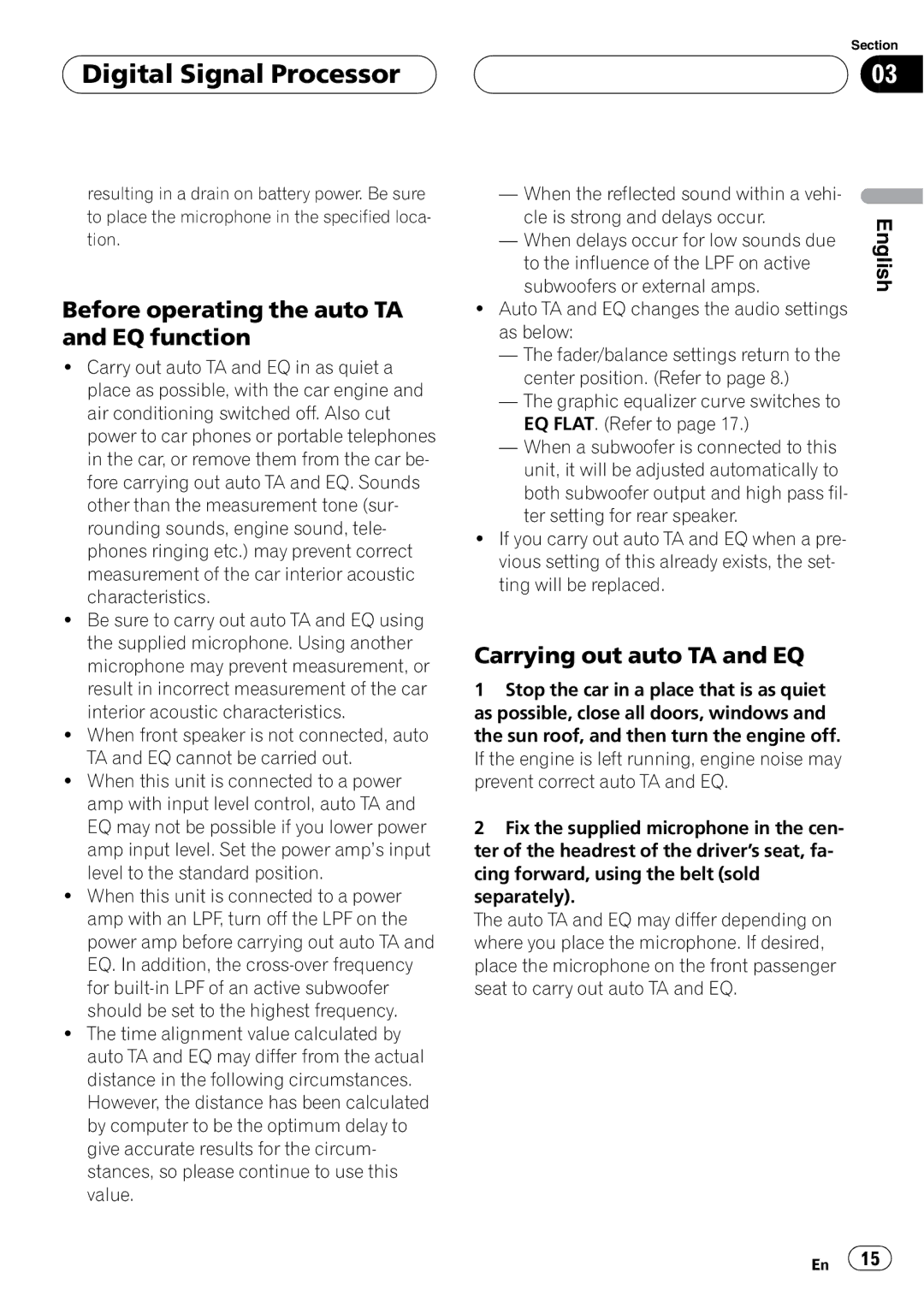 Pioneer DEQ-P7650 operation manual 