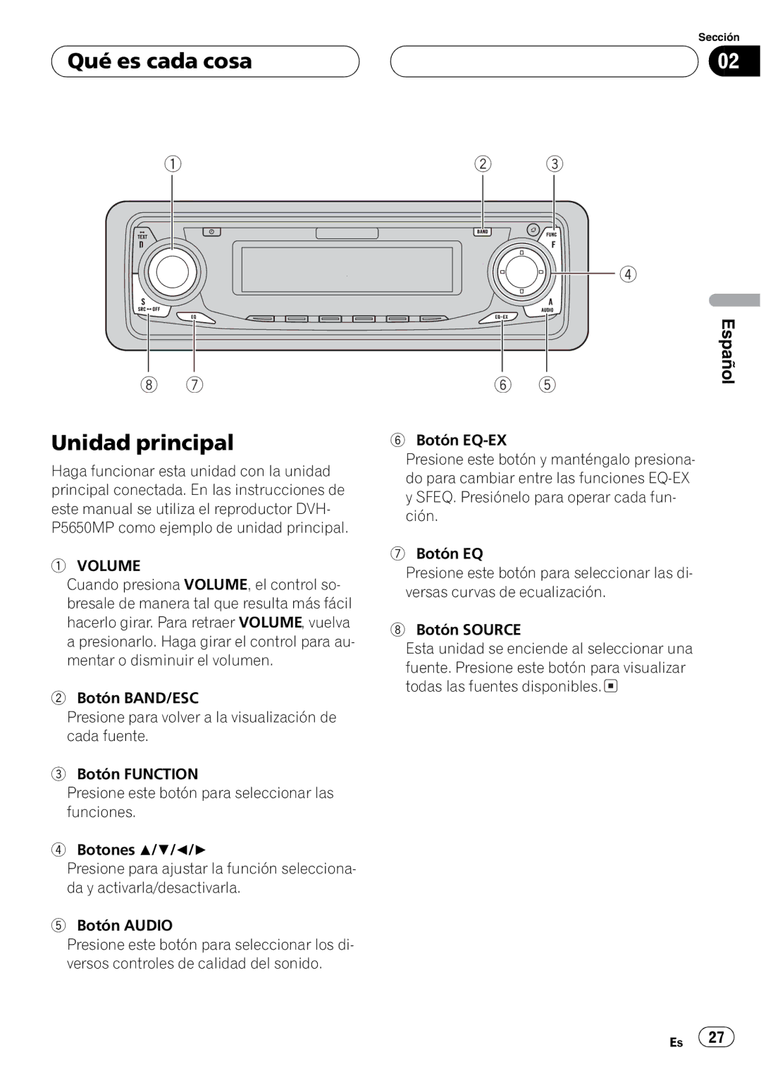 Pioneer DEQ-P7650 operation manual 