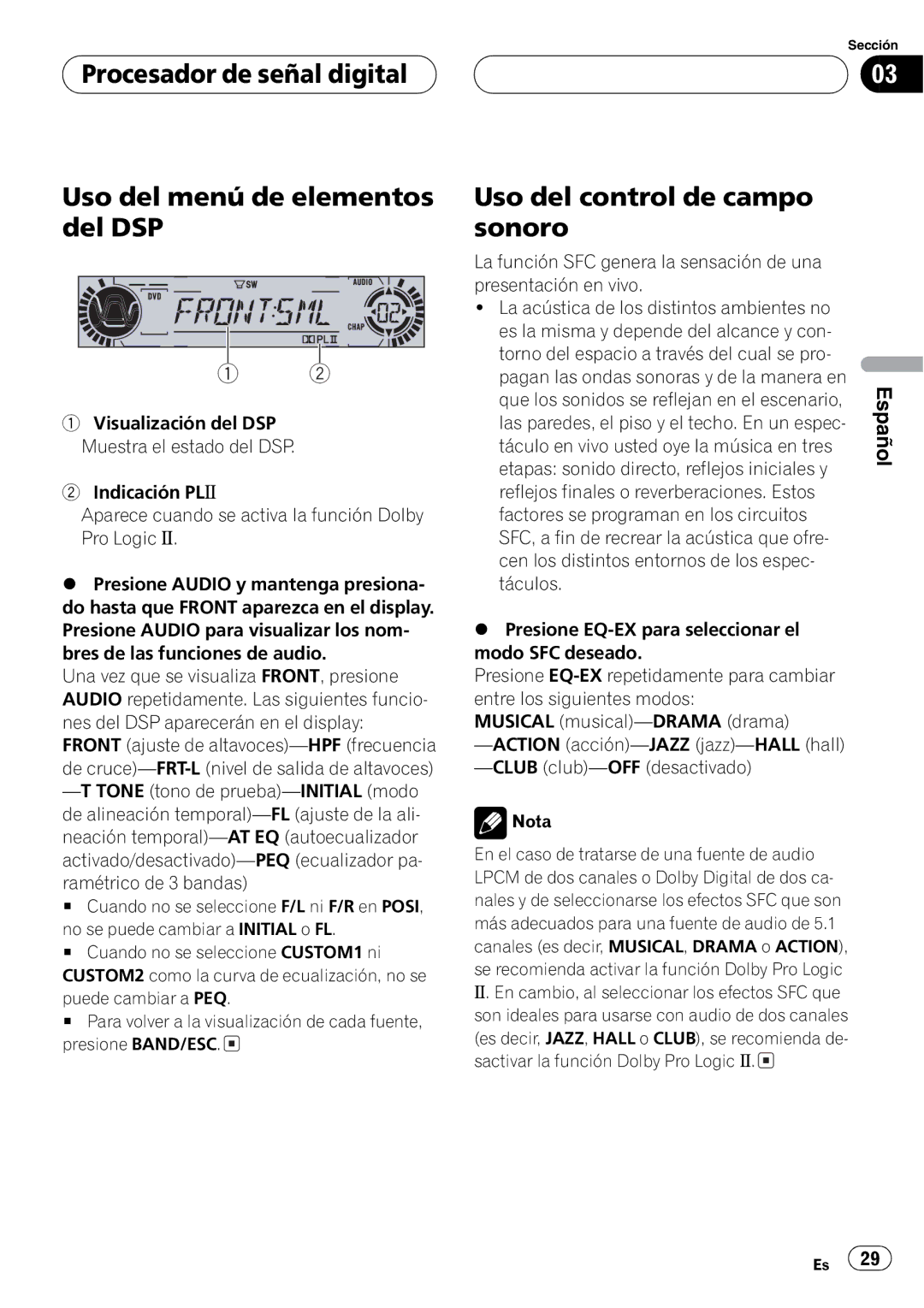 Pioneer DEQ-P7650 operation manual + + 