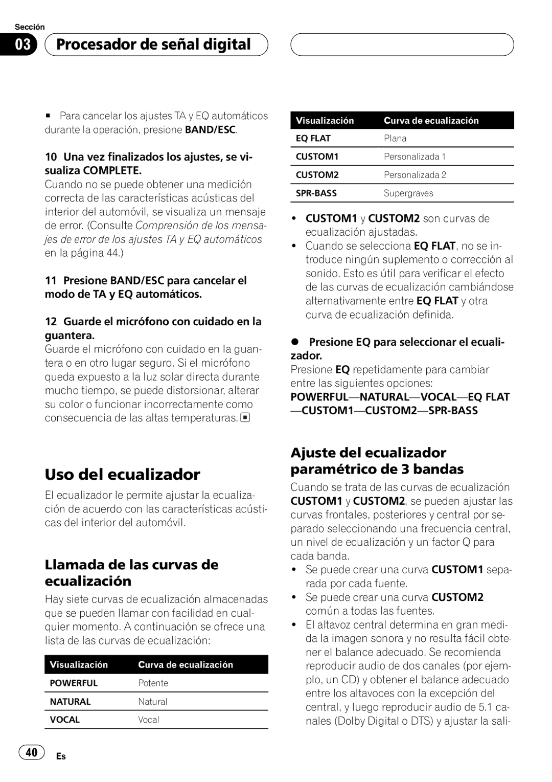 Pioneer DEQ-P7650 operation manual + % 