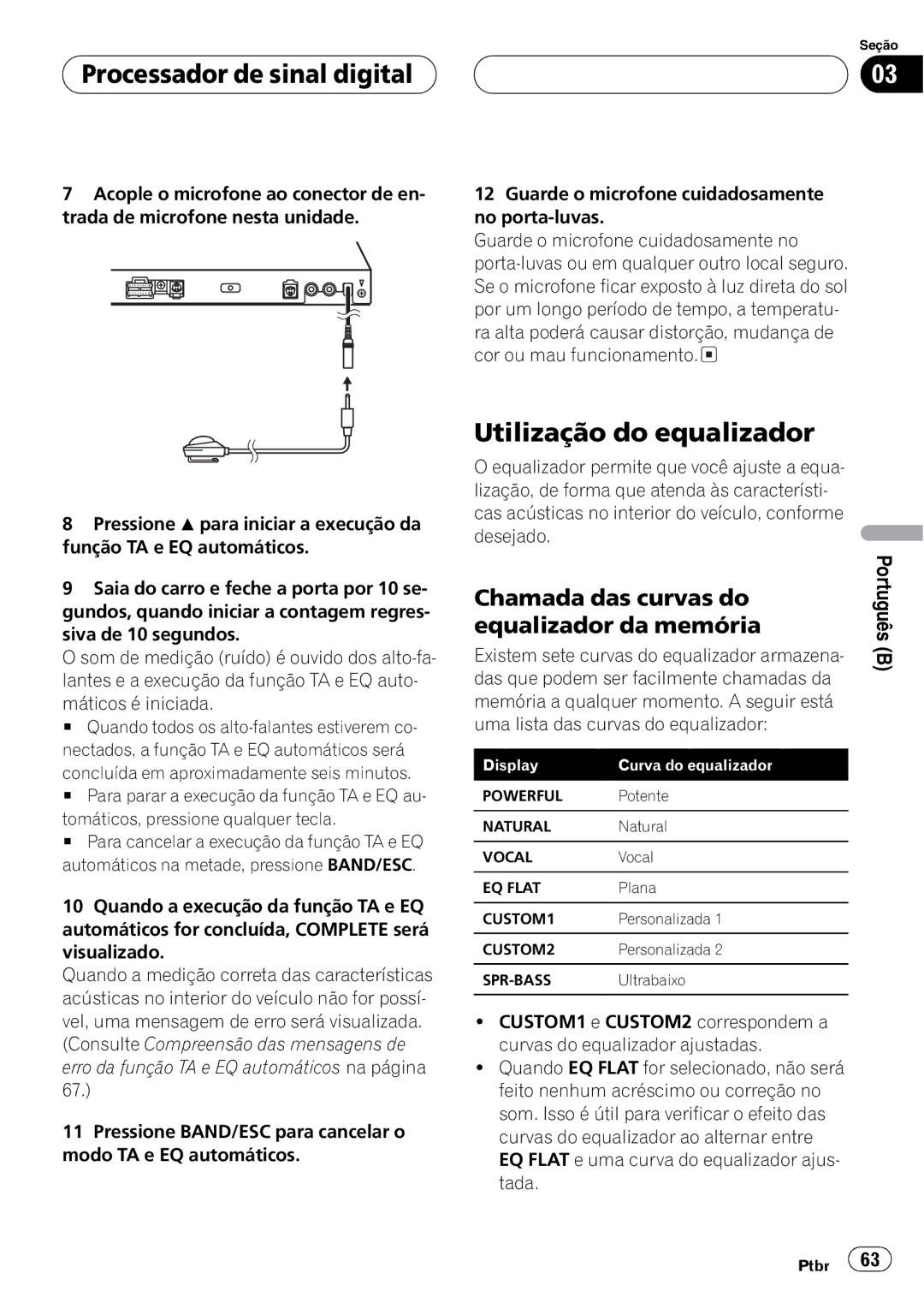 Pioneer DEQ-P7650 operation manual % 