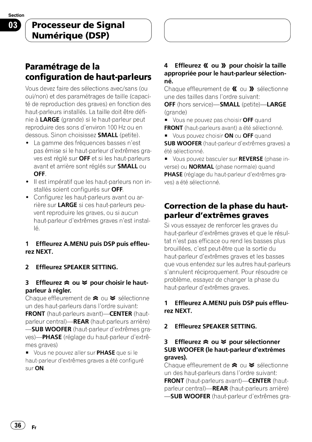 Pioneer DEQ-P8000 operation manual 