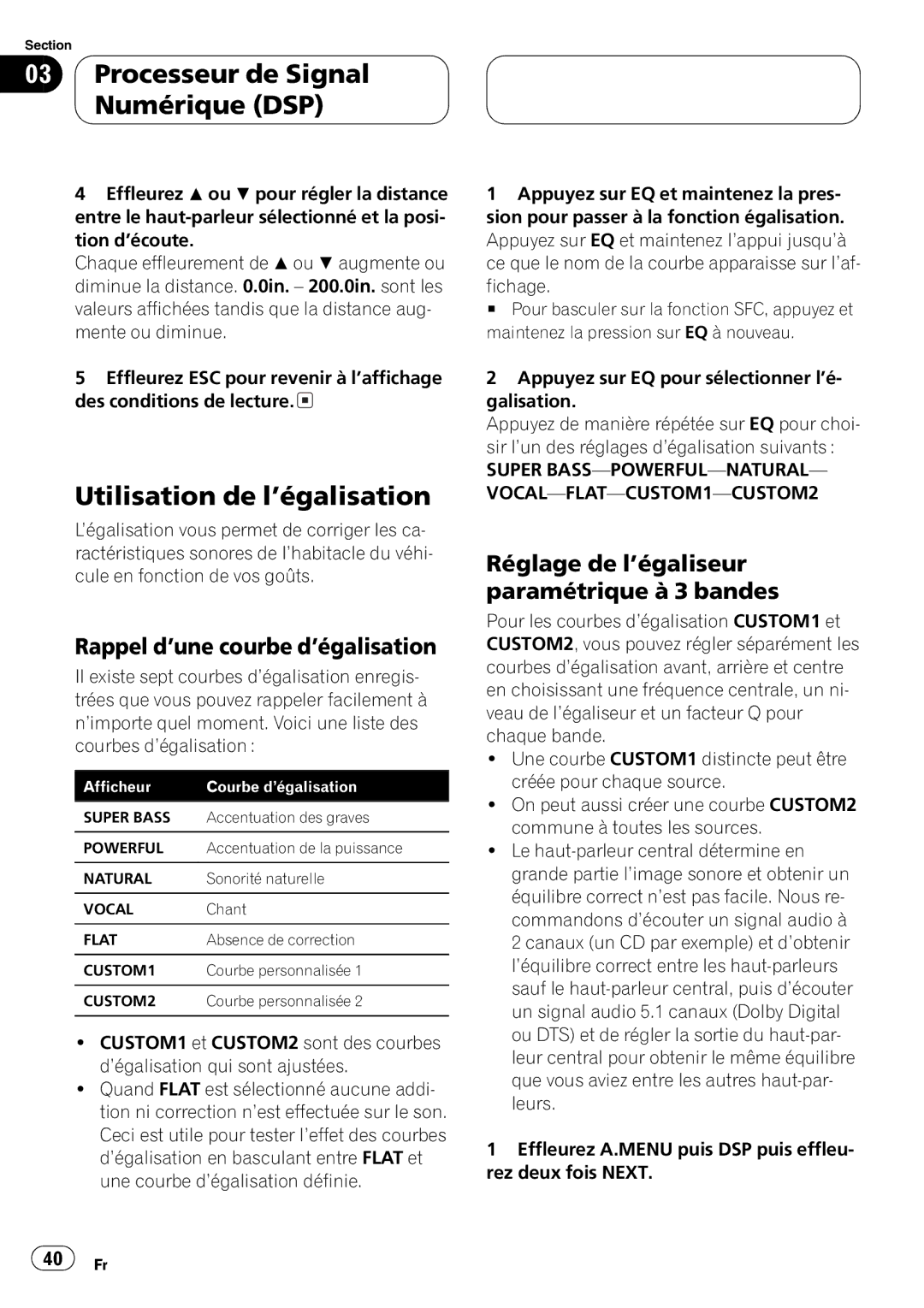 Pioneer DEQ-P8000 operation manual 