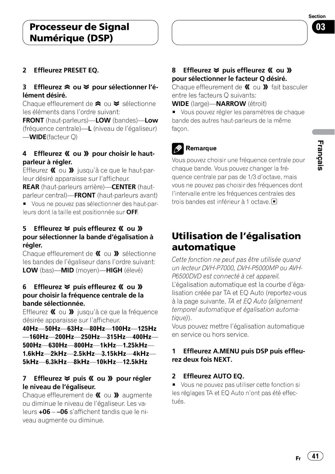 Pioneer DEQ-P8000 operation manual 