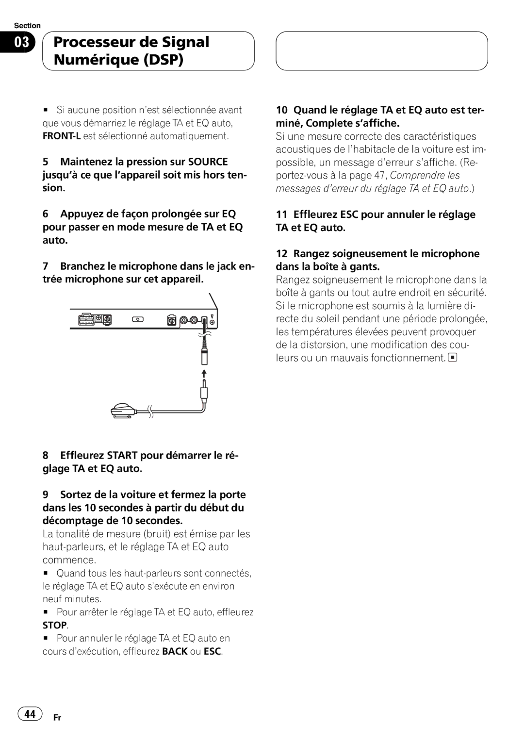 Pioneer DEQ-P8000 operation manual 