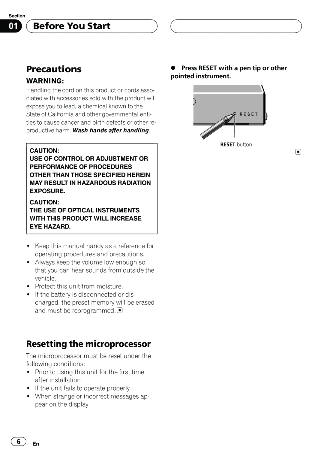 Pioneer DEQ-P8000 operation manual 