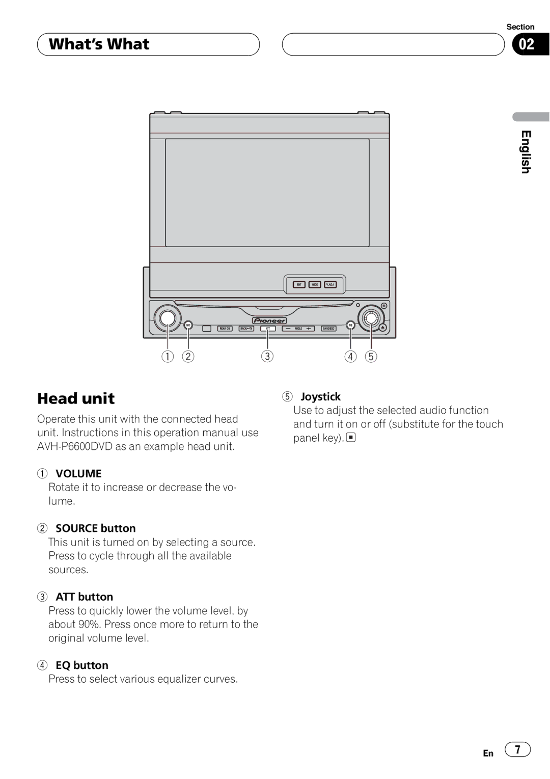 Pioneer DEQ-P8000 operation manual 3 4 