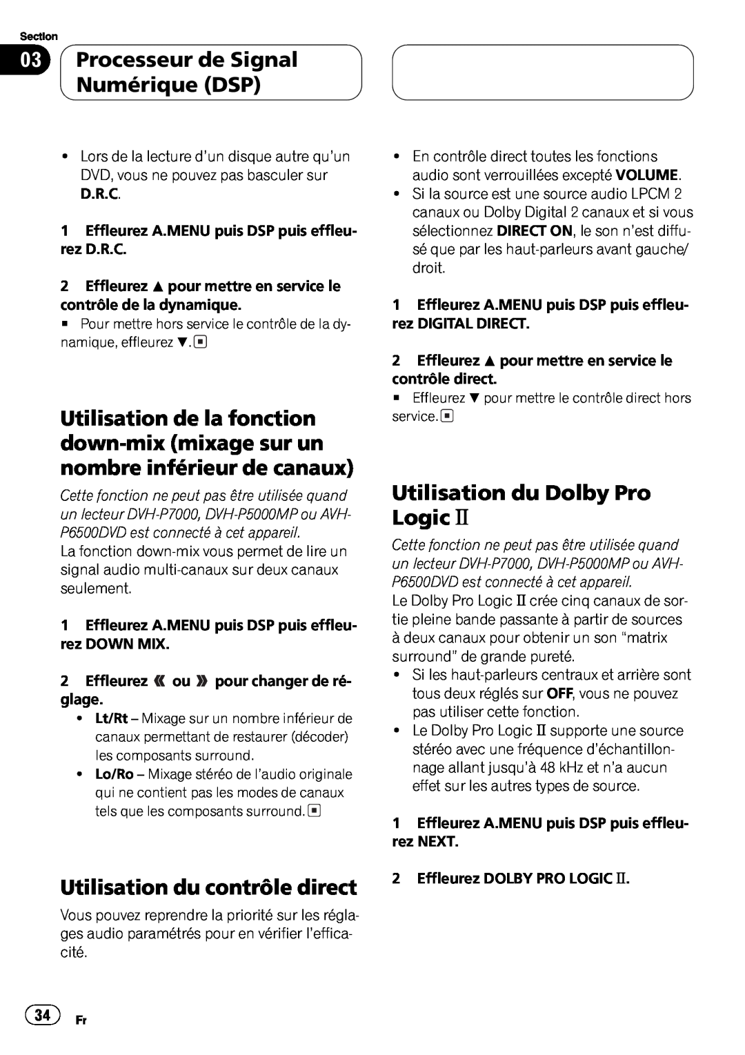 Pioneer DEQ-P8000 operation manual 