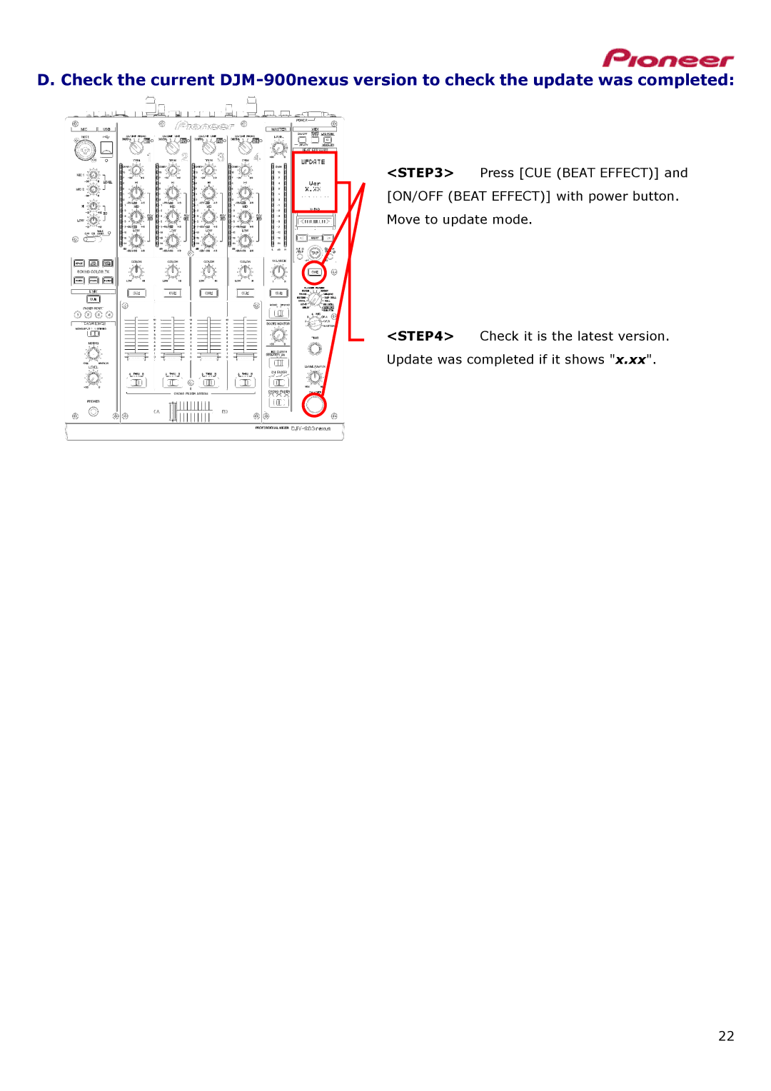 Pioneer DJM-900nexus, PROFESSINAL DJ MIXER manual 