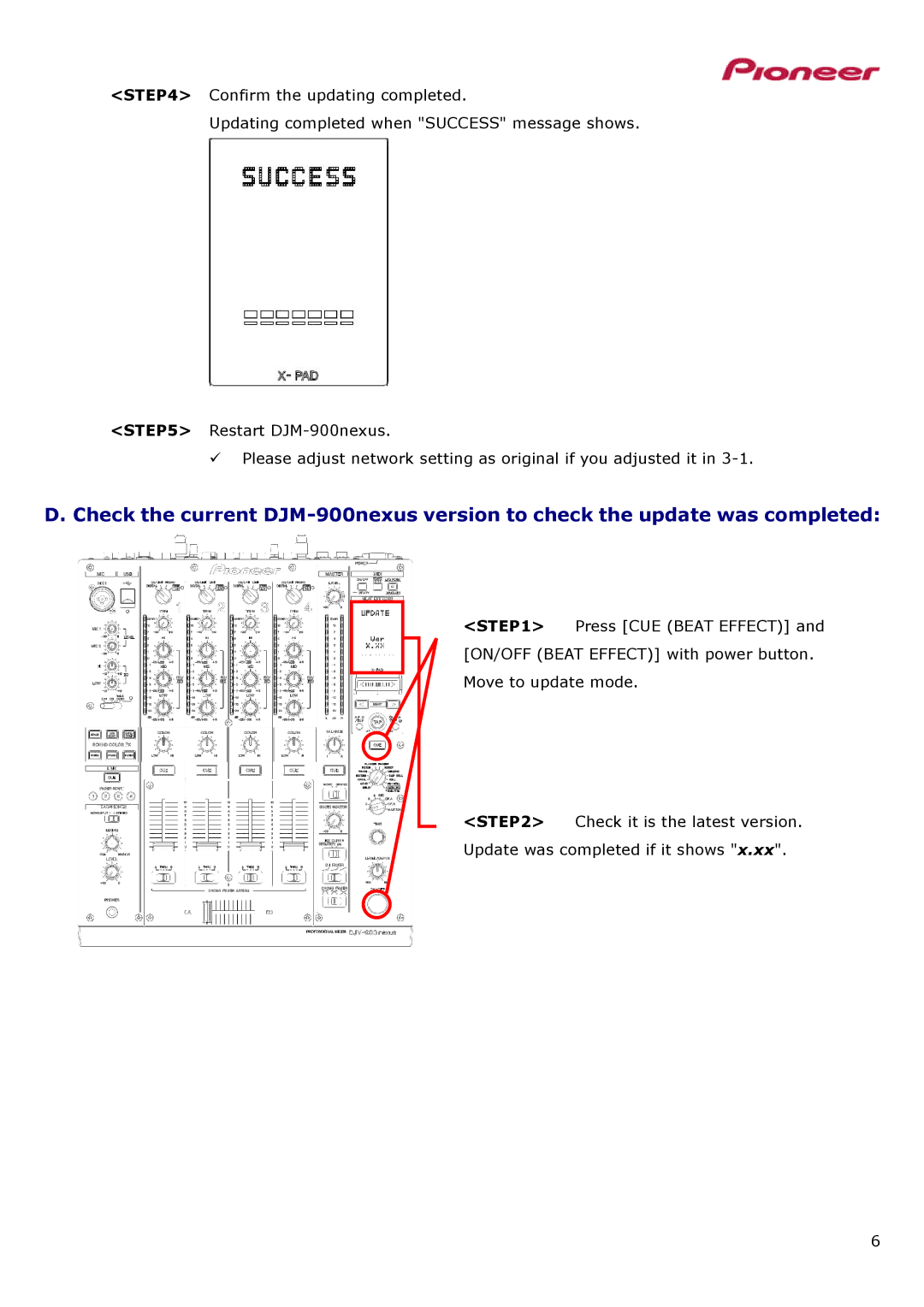 Pioneer DJM-900nexus, PROFESSINAL DJ MIXER manual 