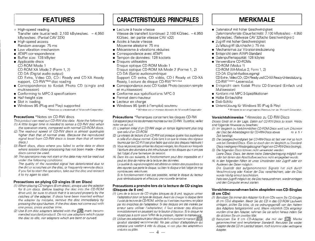 Pioneer DR-504S manual 