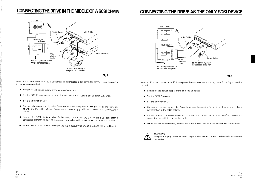 Pioneer DR-UO6S, DR-U06S manual 