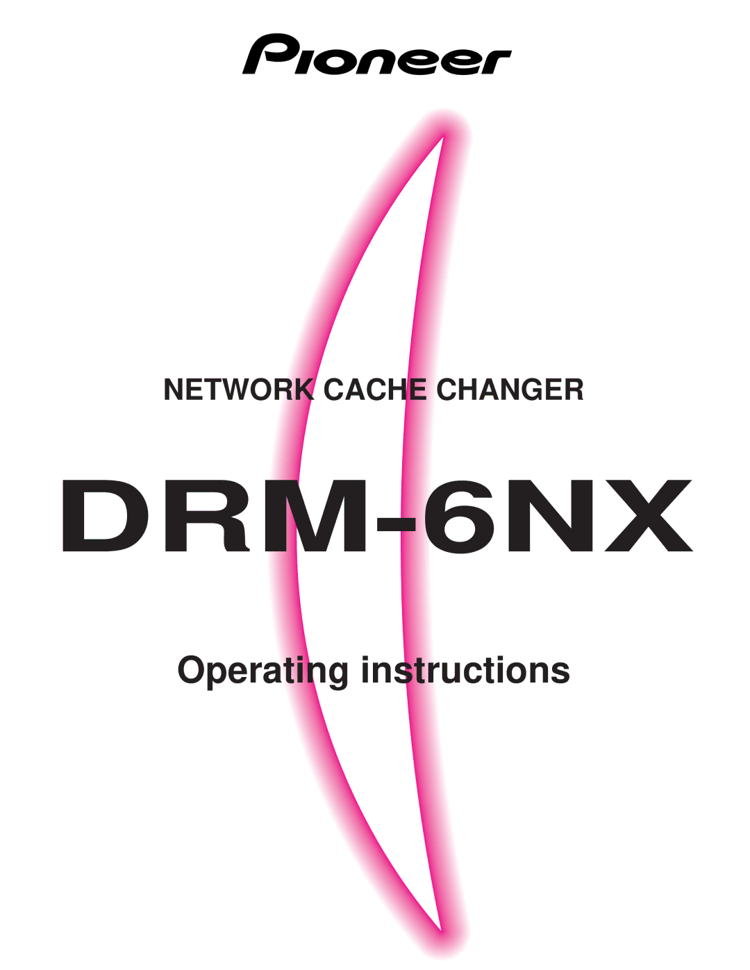 Pioneer DRM-6NX manual 