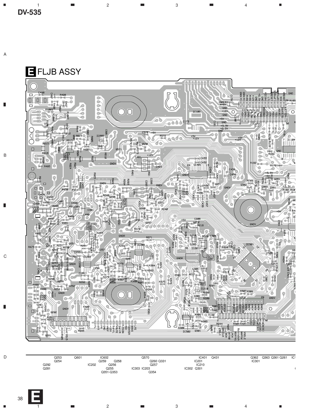 Pioneer DV-535 specifications Fljb Assy 