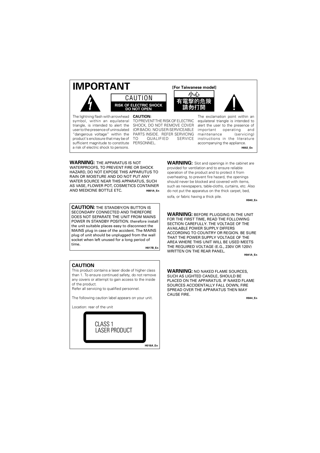 Pioneer DV-566K-s operating instructions U T I O N 