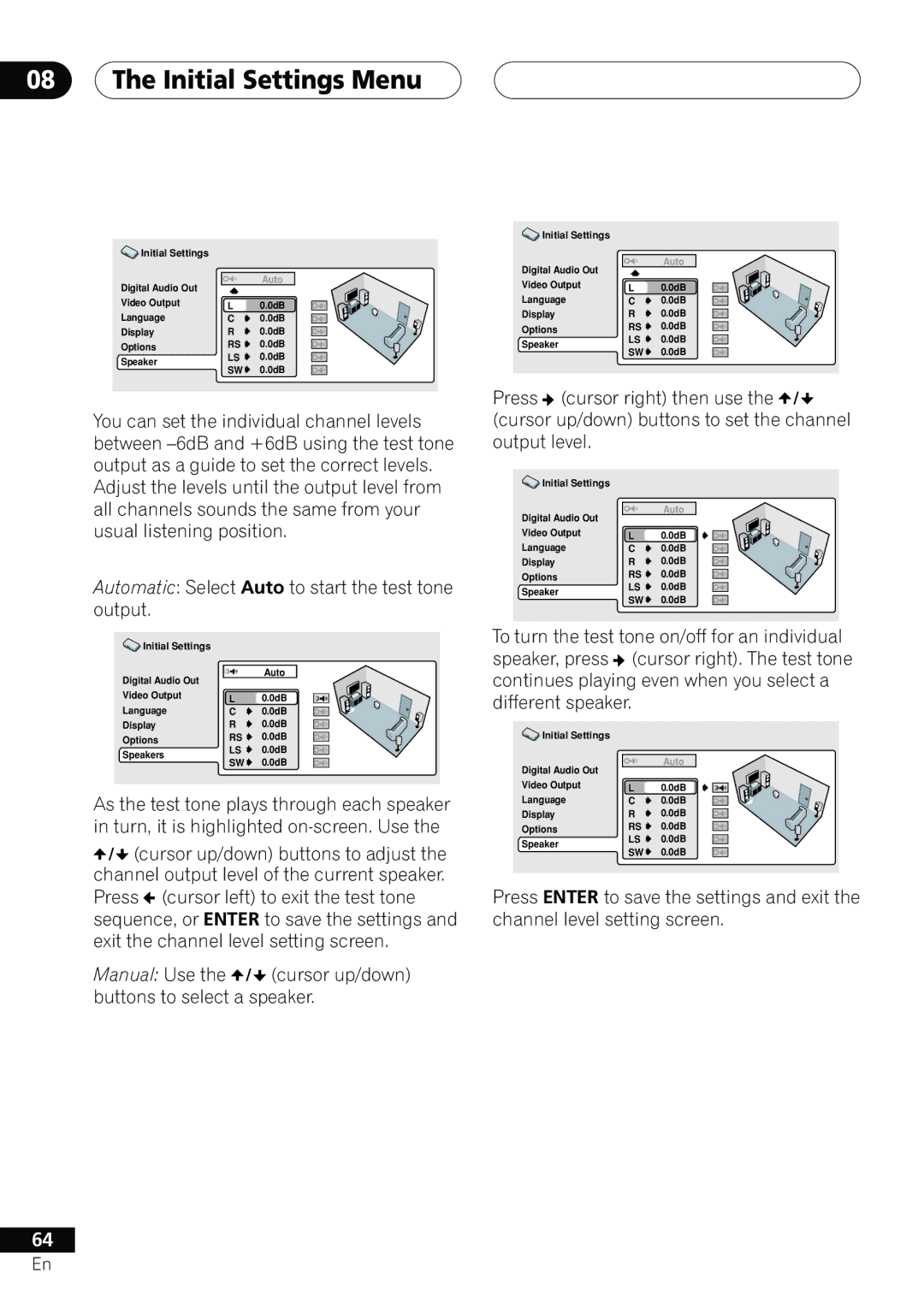 Pioneer DV-655A operating instructions Auto 