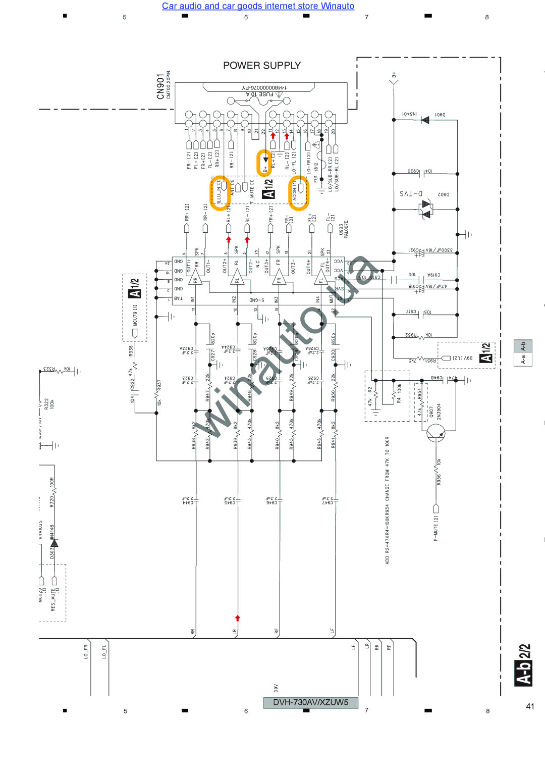 Pioneer DVH-735AV user manual 2/2 