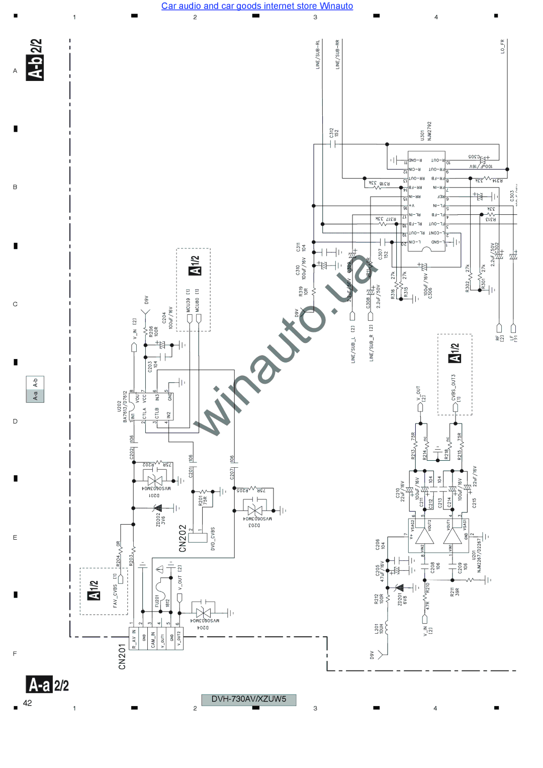 Pioneer DVH-735AV user manual 2/2 