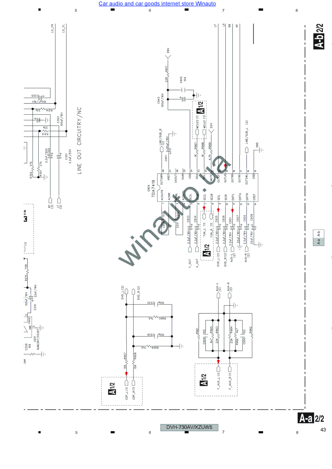 Pioneer DVH-735AV user manual 2/2 