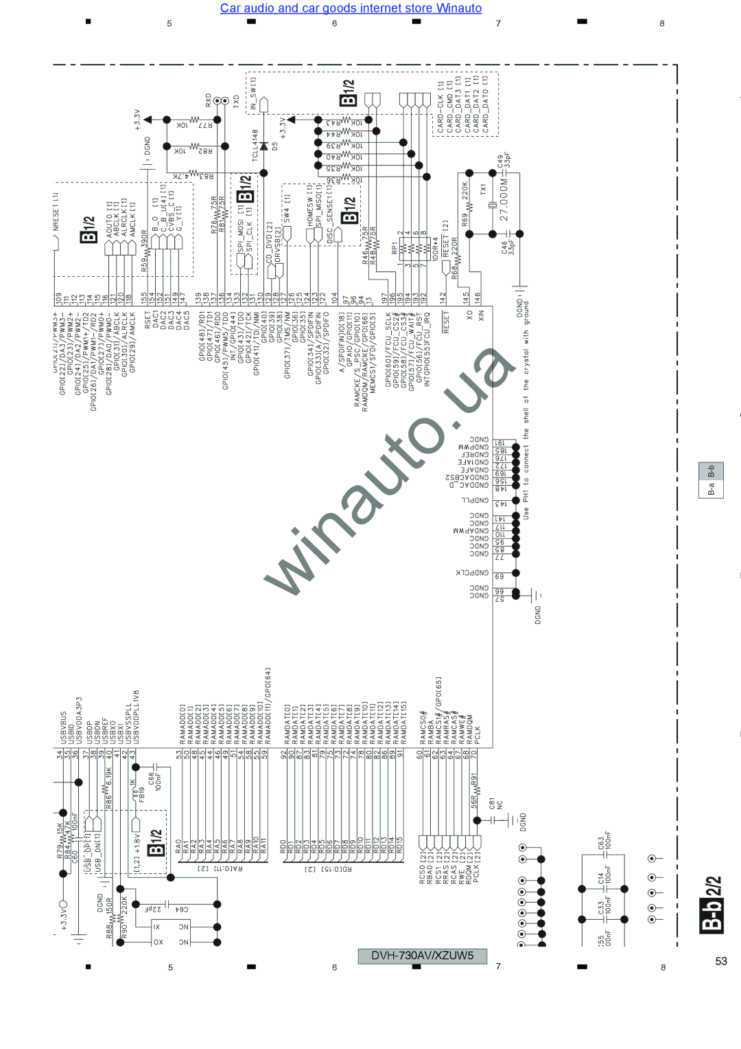 Pioneer DVH-735AV user manual 2/2 