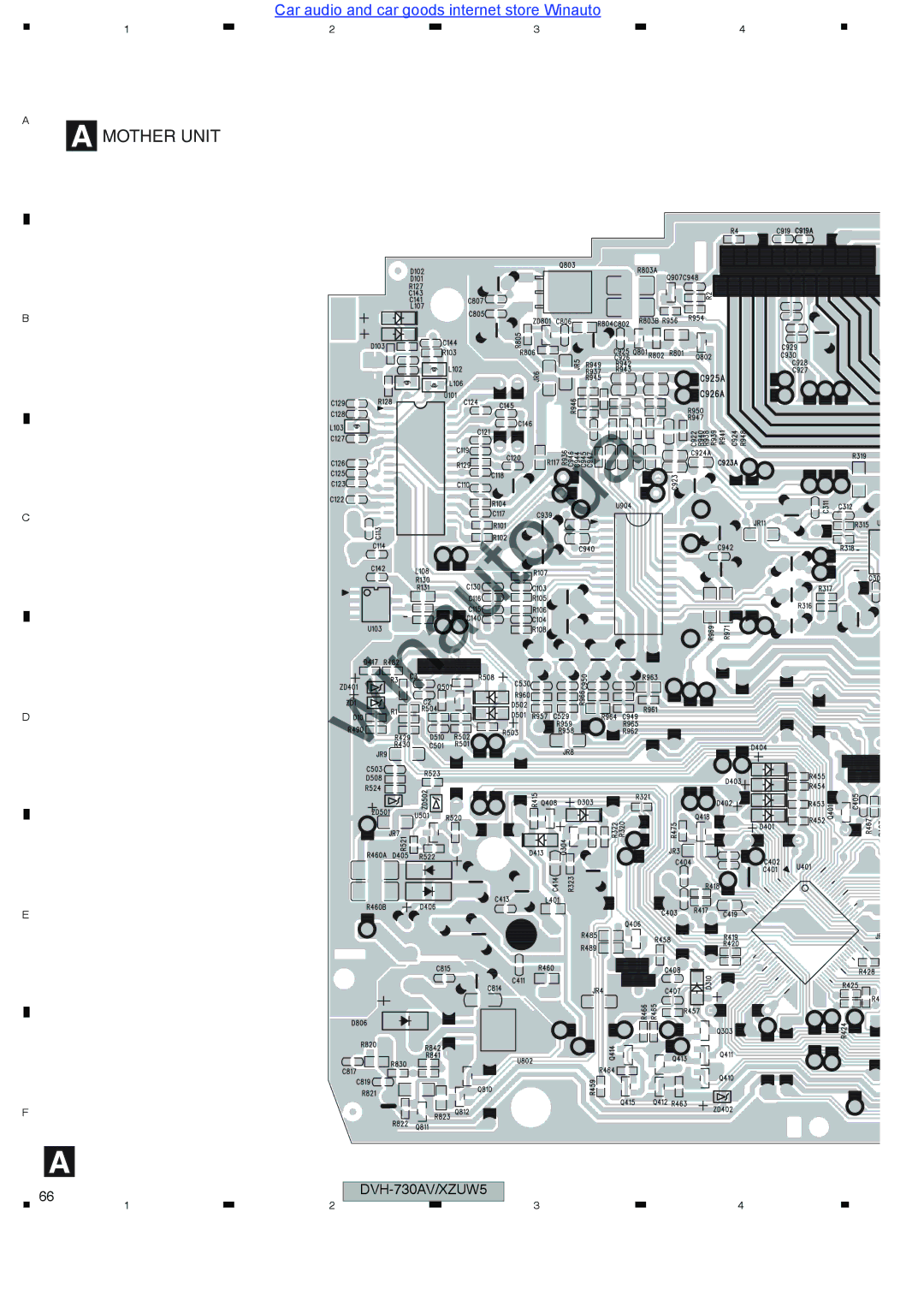 Pioneer DVH-735AV user manual Mother Unit 