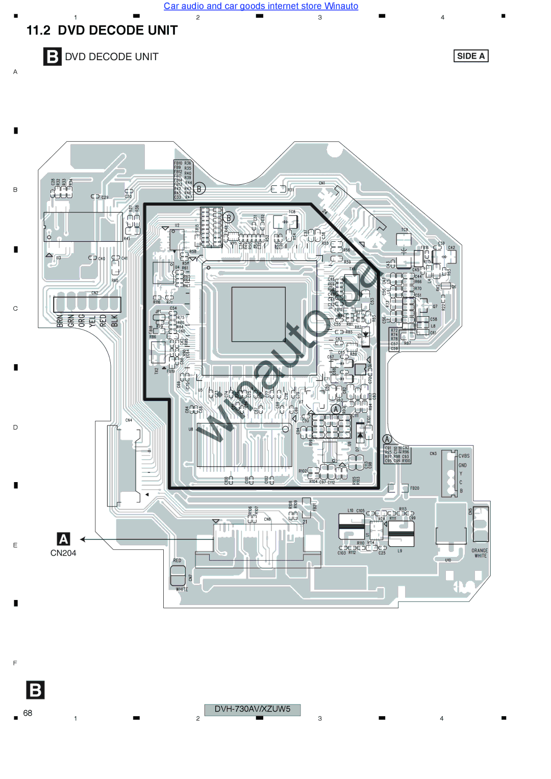 Pioneer DVH-735AV user manual DVD Decode Unit 