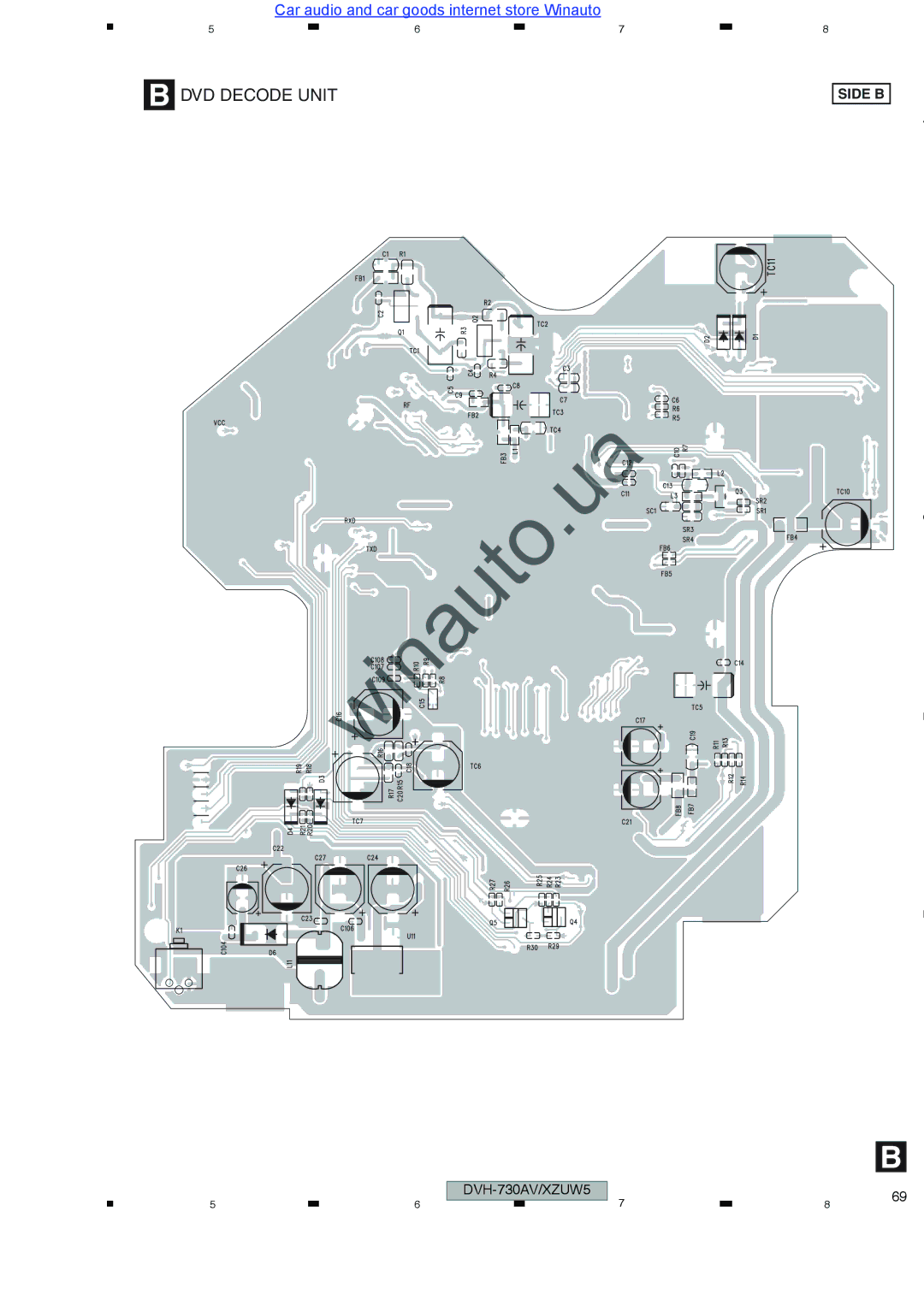 Pioneer DVH-735AV user manual DVD Decode Unit 