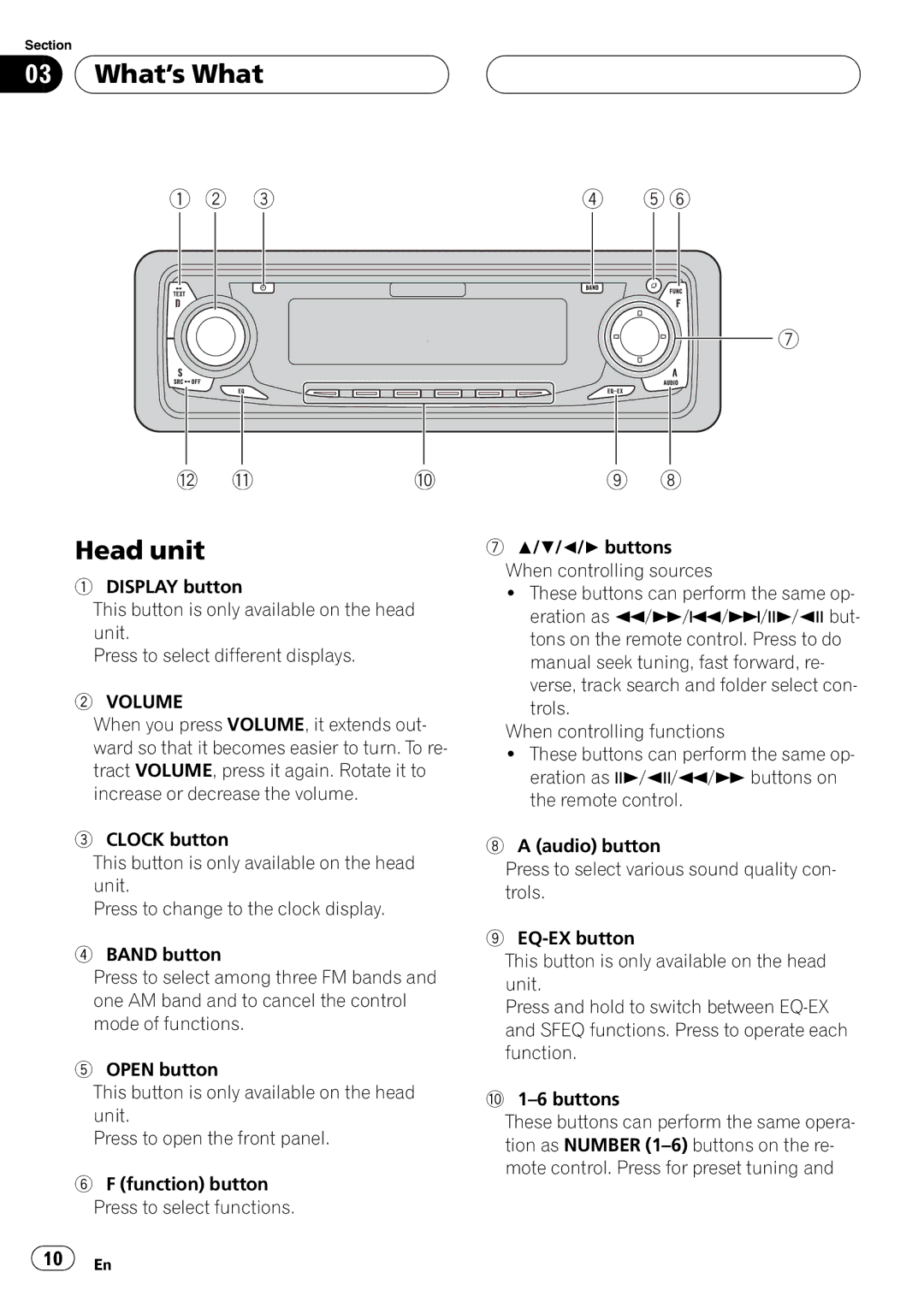 Pioneer DVH-P5650MP operation manual 