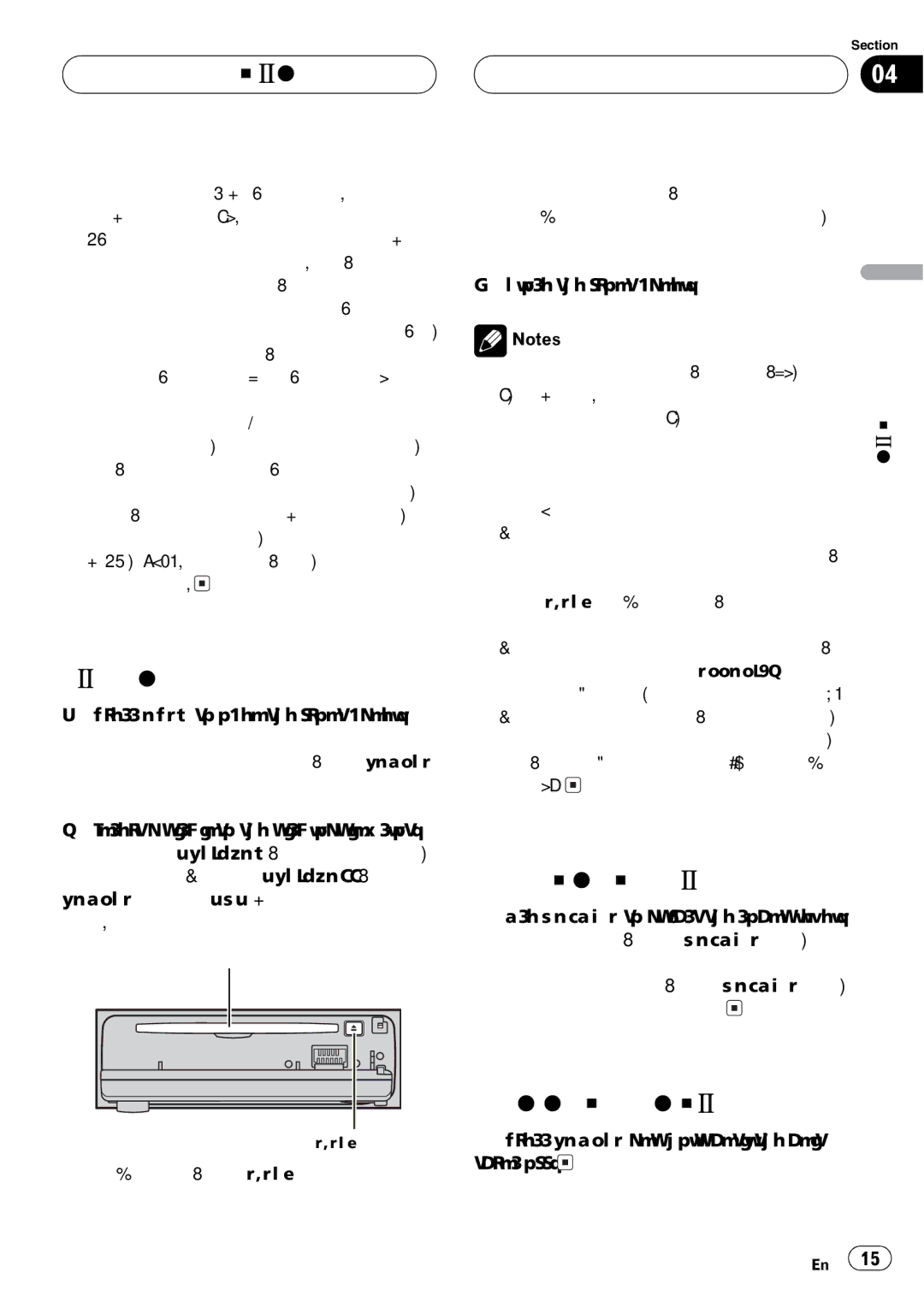 Pioneer DVH-P5650MP operation manual 