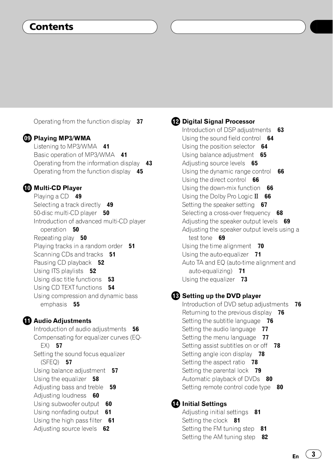 Pioneer DVH-P5650MP operation manual 