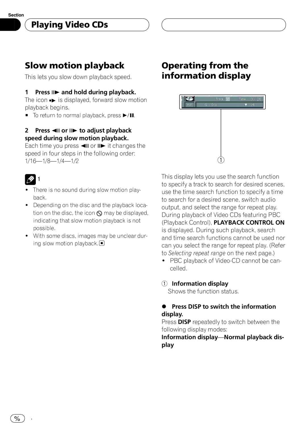 Pioneer DVH-P5650MP operation manual 