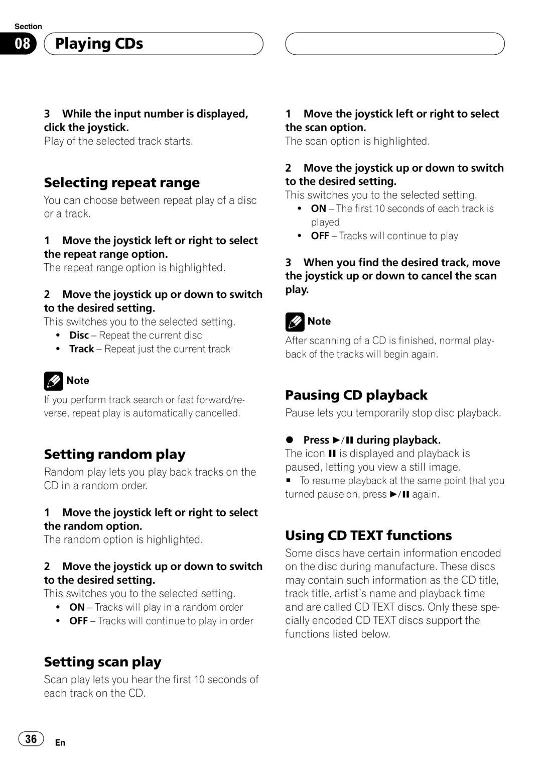 Pioneer DVH-P5650MP operation manual 