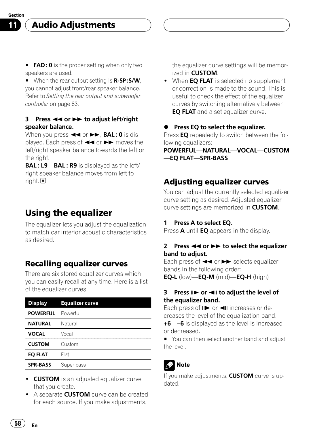 Pioneer DVH-P5650MP operation manual 