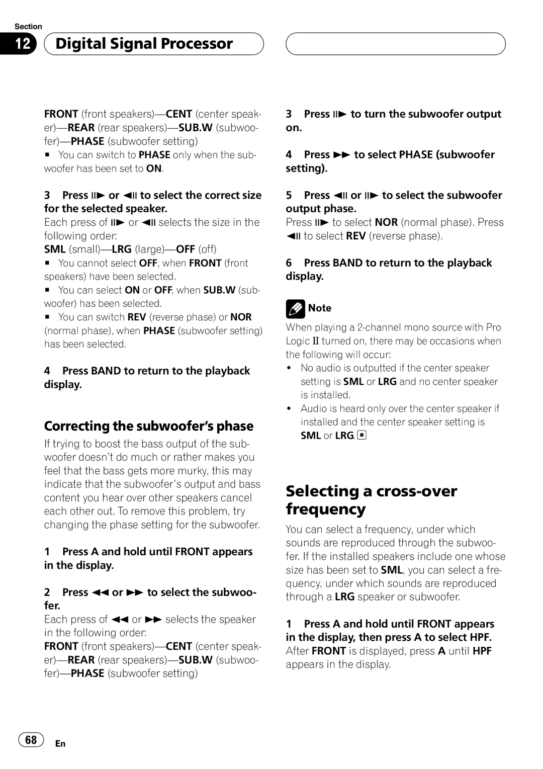 Pioneer DVH-P5650MP operation manual 