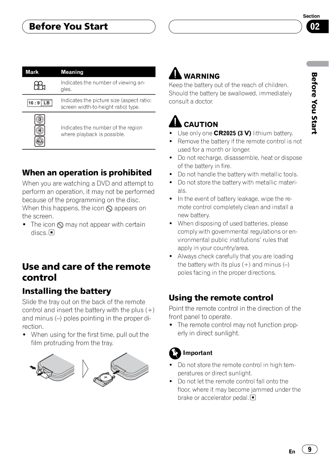 Pioneer DVH-P5650MP operation manual All 