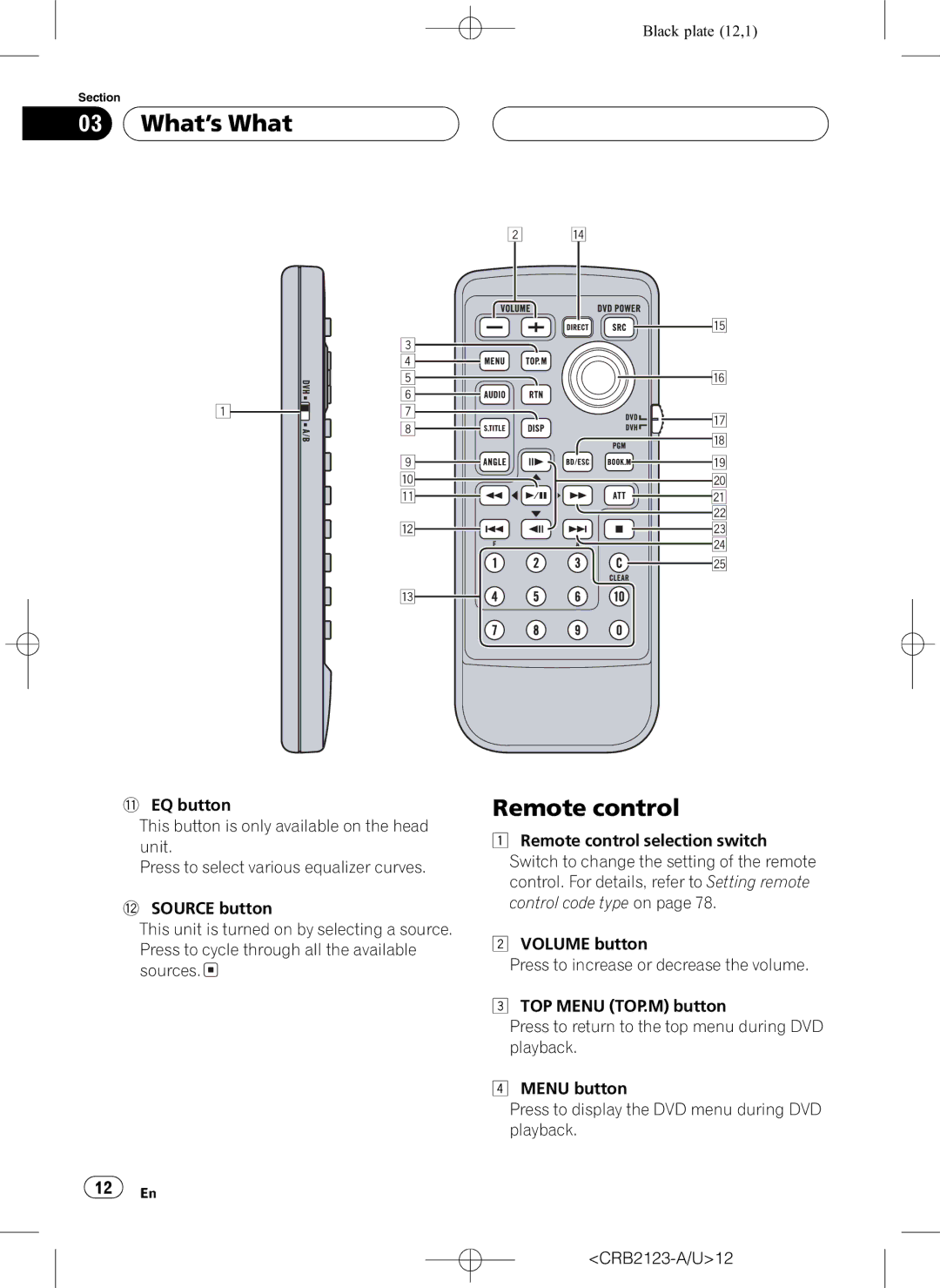 Pioneer DVH-P5850MP operation manual 