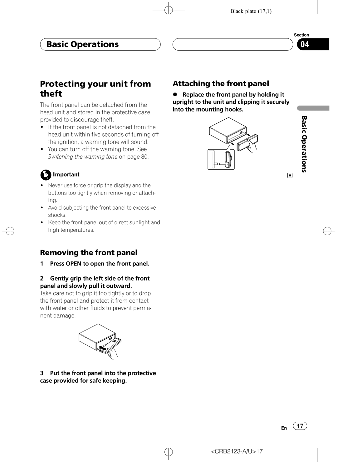 Pioneer DVH-P5850MP operation manual 