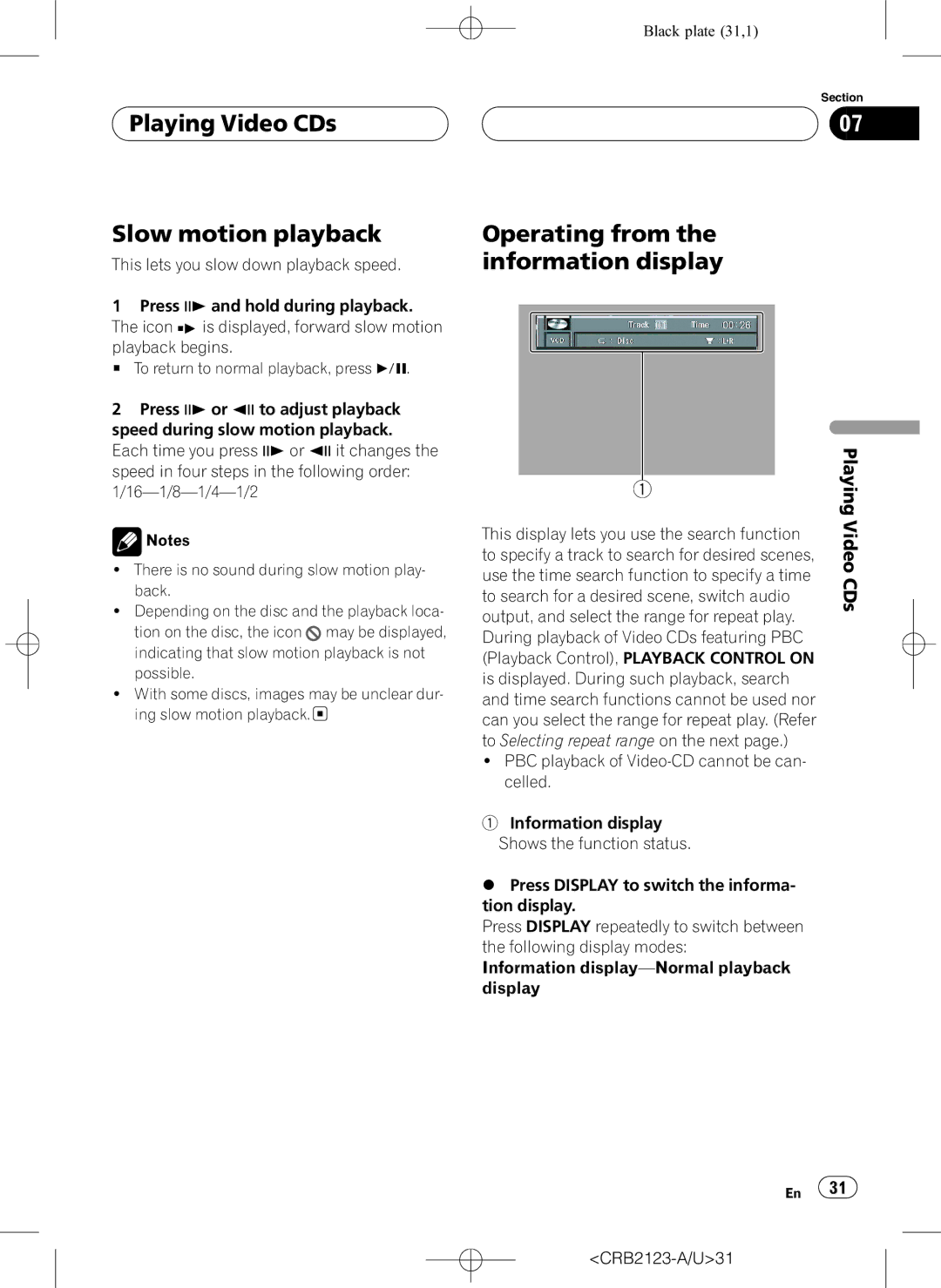 Pioneer DVH-P5850MP operation manual 