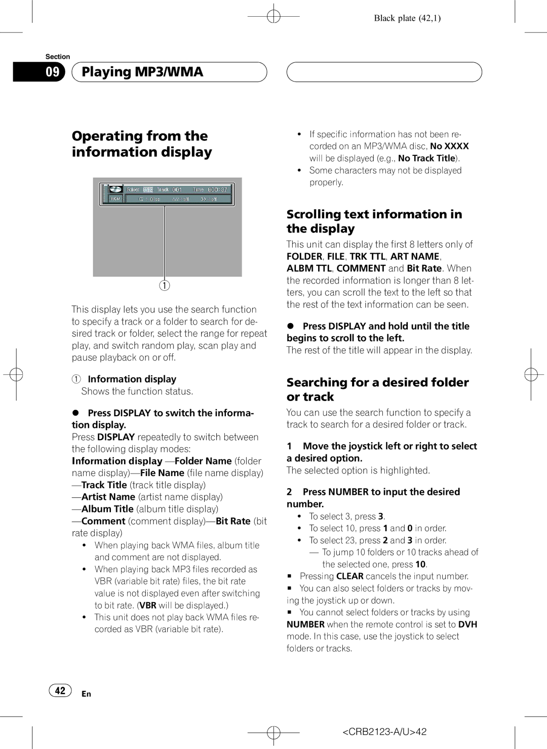 Pioneer DVH-P5850MP operation manual 