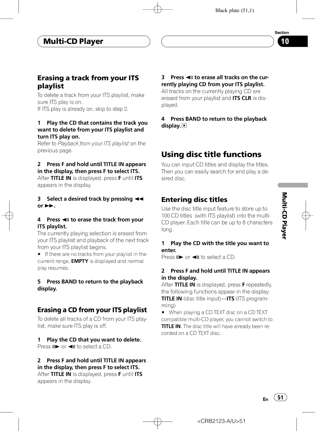 Pioneer DVH-P5850MP operation manual 