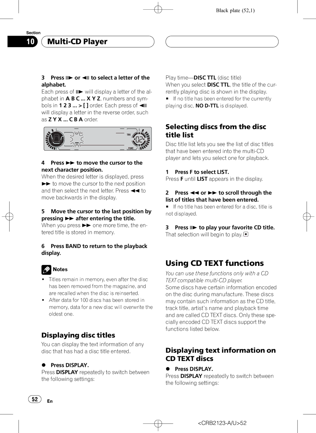 Pioneer DVH-P5850MP operation manual 