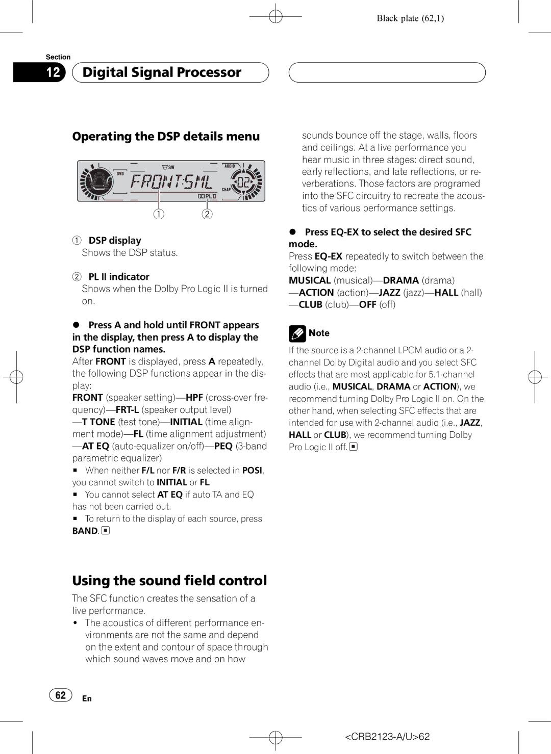 Pioneer DVH-P5850MP operation manual 