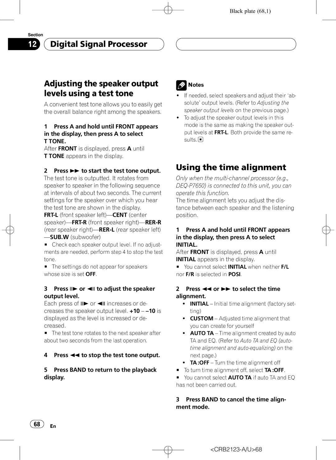 Pioneer DVH-P5850MP operation manual 