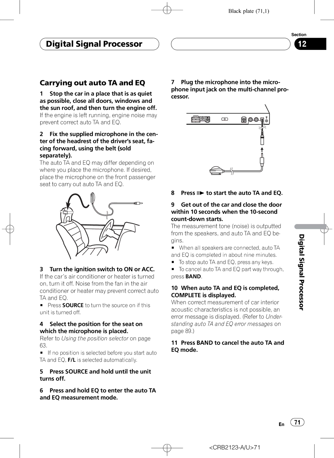 Pioneer DVH-P5850MP operation manual 