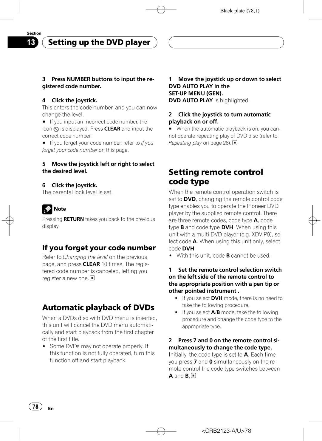 Pioneer DVH-P5850MP operation manual 