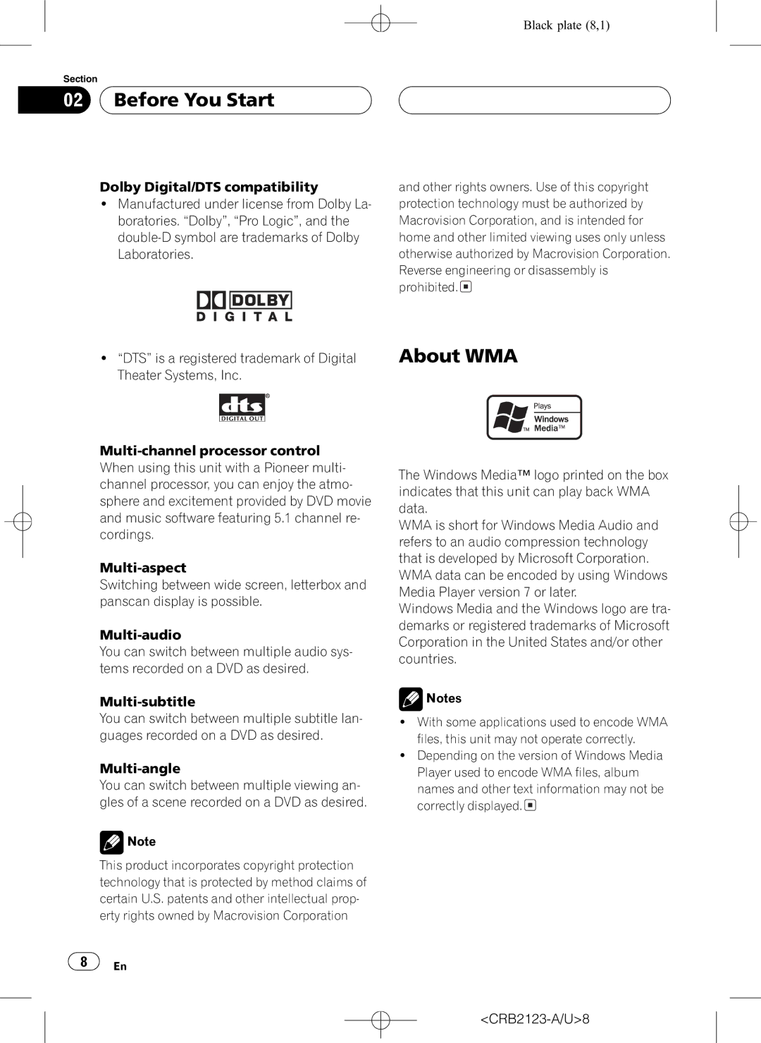 Pioneer DVH-P5850MP operation manual 