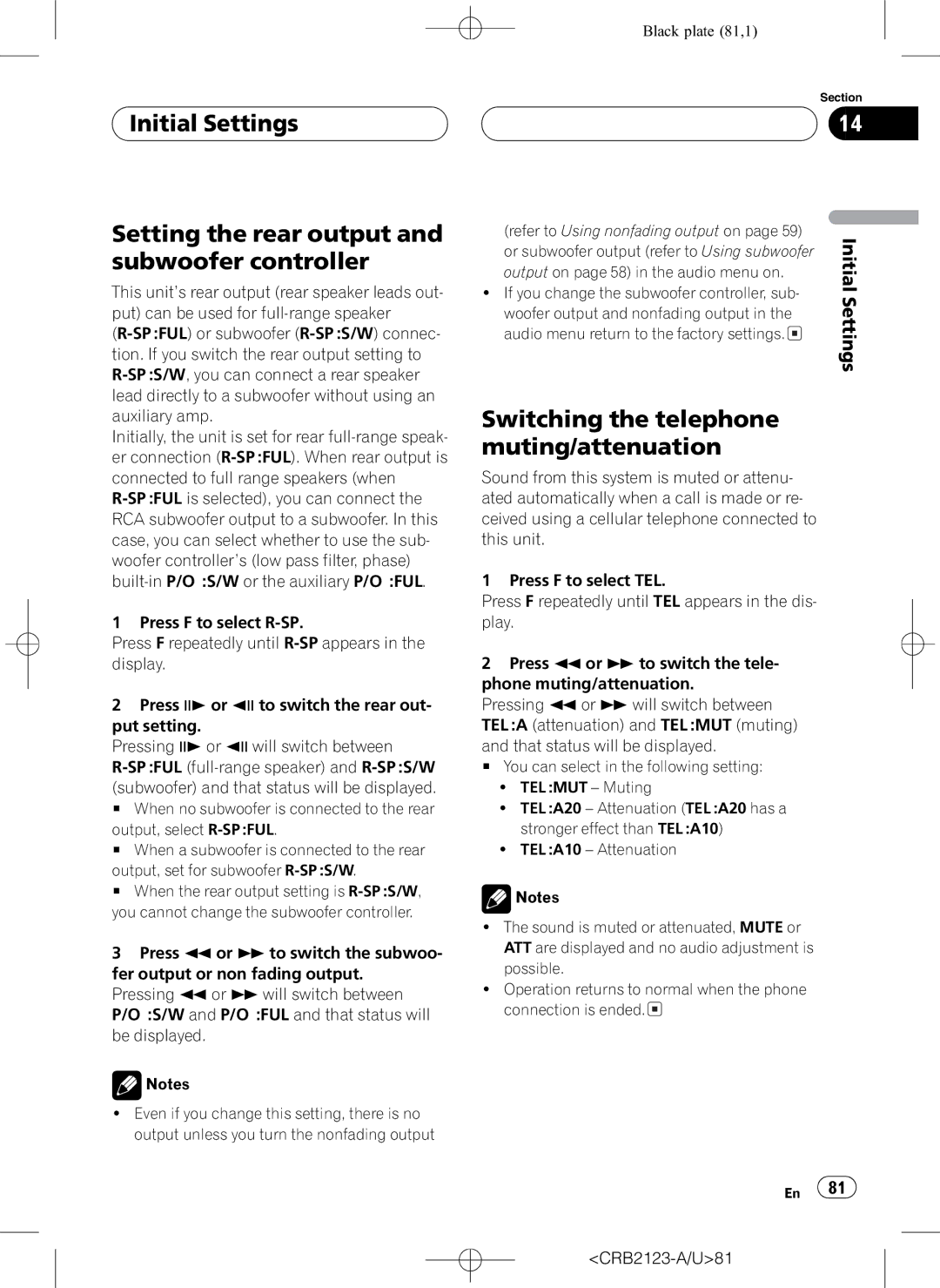 Pioneer DVH-P5850MP operation manual 