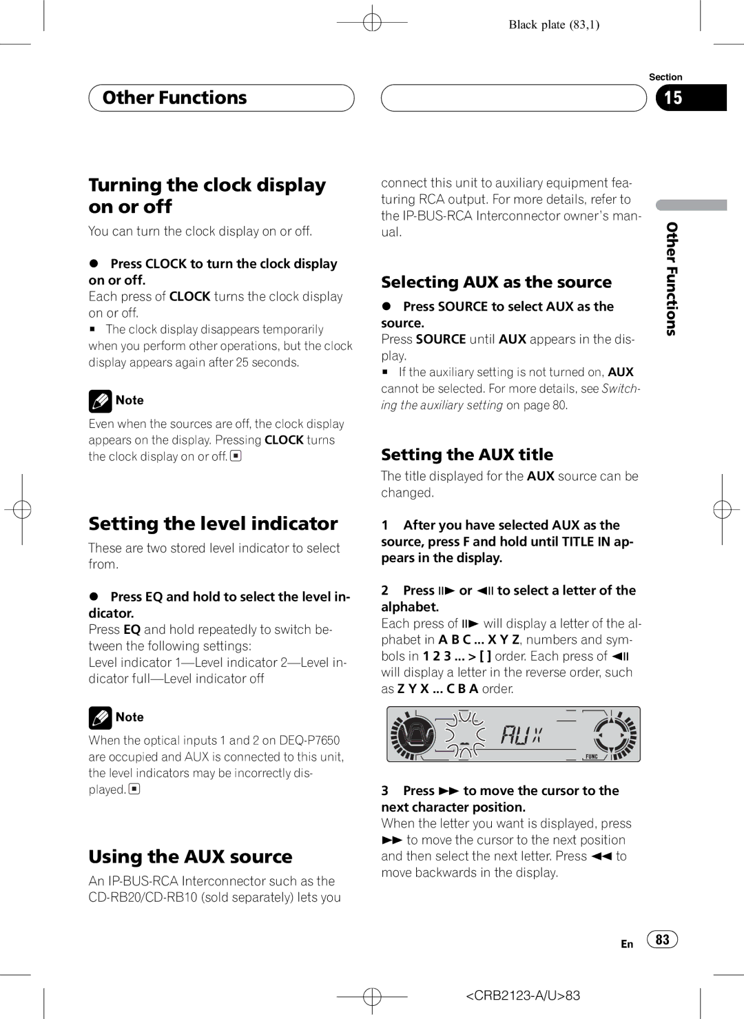 Pioneer DVH-P5850MP operation manual 